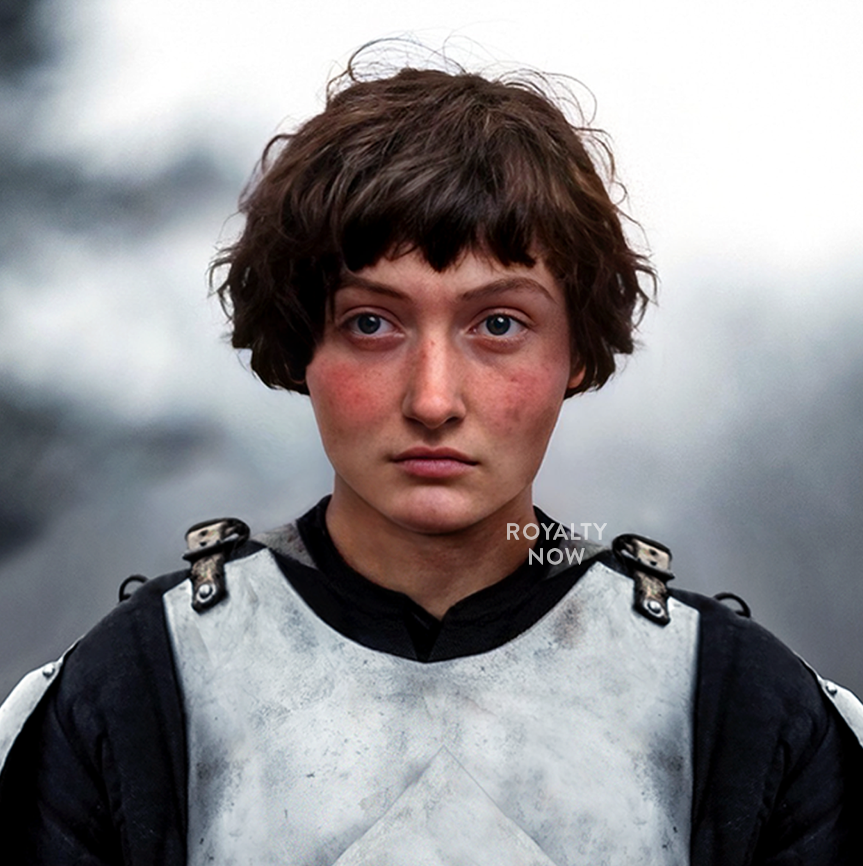 Совершенно не такая, как мы представляли: дизайнер реконструировала лицо Жанны д'Арк